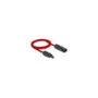 Delock DL4 Solar Flachbandkabel Stecker zu Buchse 1 m rot