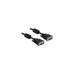 Delock DVI-I-Kabel. mit Ferritkern. ver