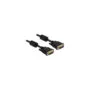 Delock DVI-I-Kabel. mit Ferritkern. ver