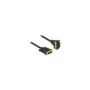 Delock DVI Kabel 24+1 Stecker zu 24+1 Stecker gewinkelt 5 m