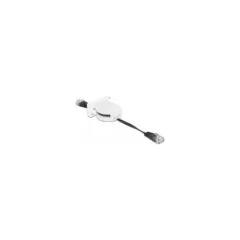 Delock Easy 45 Modul Netzwerk Aufrollkabel RJ45 Cat.5e schwarz
