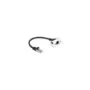 Delock Easy 45 Netzwerk Verlängerungskabel S FTP RJ45 Stecker zu RJ45 Buchse Cat.6A 25 cm schwarz weiß