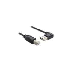 DELOCK Easy USB Cable 2.0 A to B - 0.5m - Black