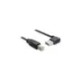 DELOCK Easy USB Cable 2.0 A to B - 0.5m - Black