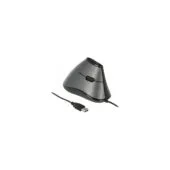 DELOCK ergonom. Maus vertikal optisch 5-Tasten + 1.8m Kabel