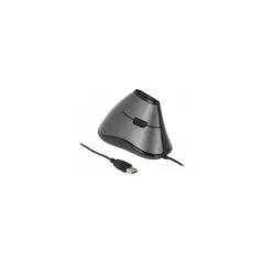DELOCK ergonom. Maus vertikal optisch 5-Tasten + 1.8m Kabel