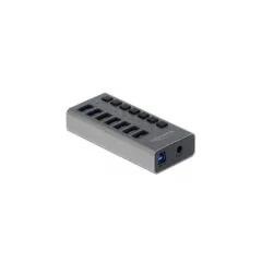DELOCK External SuperSpeed USB Hub with 7 Ports and Power Switch