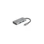 DELOCK External USB 3.2 Gen 2 USB Type-C Hub with 2x USB-A and 2x USB-C - Grey