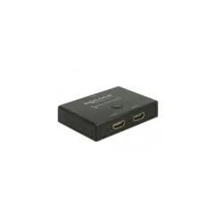 DELOCK HDMI 2-1 Bidirectional Switch 4K 60 Hz - 18749 - Black