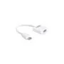 DELOCK HDMI-A to VGA Adapter Cable - 65346 - White, HDMI Male to VGA Female, 1080p