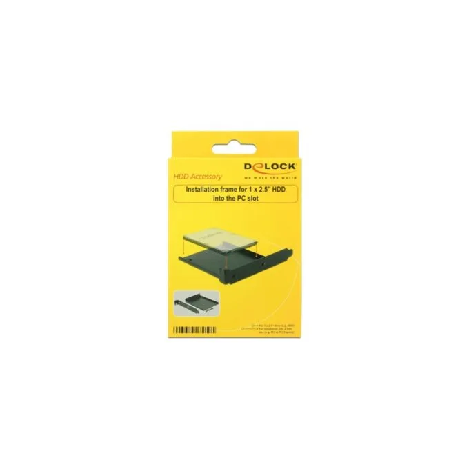 Delock Installation Frame for 1 x 2.5 in HDD into PC Slot 18212 — image 4