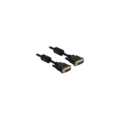 Delock Kabel DVI 24+5 Stecker to DVI 24+5 Stecker 5 m schwarz