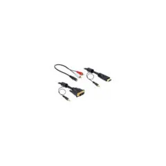 Delock Kabel DVI - HDMI + Sound Stecker-Stecker 2 m
