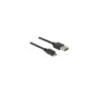 Delock Kabel EASY-USB 2.0 Typ-A Stecker to EASY-USB 2.0 Typ Micro-B Stecker 3 m schwarz