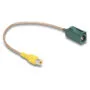 Delock Kabel FAKRA E Buchse zu Cinch Buchse RG-179 32 cm