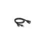 Delock Kabel HDMI-A Stecker und USB 2.0 Typ-A Stecker zu HDMI-A Buchse und USB 2.0 Typ-A Buchse zum Einbau wasserfest...