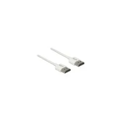 Delock Kabel High Speed HDMI mit Ethernet - HDMI-A Stecker to HDMI-A Stecker 3D 4K 3 m Aktiv Slim High Quality