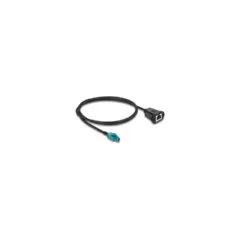 Delock Kabel HSD Z Buchse zu RJ45 Buchse 1 m