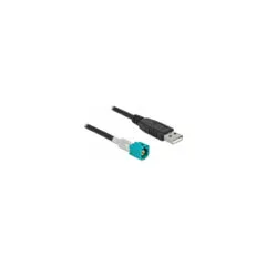 Delock Kabel HSD Z Stecker zu USB 2.0 Typ-A Stecker 0.5 m