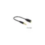 Delock Kabel Klinke 3.5 mm 4 Pin Stecker to Klinke 3.5 mm 4 Pin Buchse