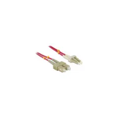Delock Kabel Lichtwellenleiter LC to SC Multimode OM4 1 m