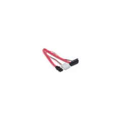 Delock Kabel Micro SATA Stecker to 2 Pin Power 5 V 3.3 V + SATA 7 Pin 30 cm oben gewinkelt