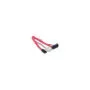 Delock Kabel Micro SATA Stecker to 2 Pin Power 5 V 3.3 V + SATA 7 Pin 30 cm oben gewinkelt