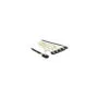 Delock Kabel Mini SAS SFF-8087 to 4 x SATA 7 Pin Reverse + Sideband 0.5 m
