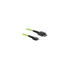 Delock Kabel OCuLink PCIe SFF-8611 zu Slim SAS SFF-8654 0.5 m