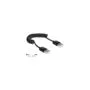 Delock Kabel USB 2.0-A Stecker Stecker Spiralkabel