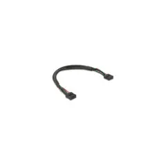 Delock Kabel USB 2.0 Pfostenbuchse 2.54 mm 10 Pin zu USB 2.0 Pfostenbuchse 2.54 mm 10 Pin 25 cm