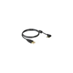 Delock Kabel USB-A Stecker to USB micro-B Stecker gewinkelt 90° links rechts