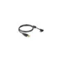 Delock Kabel USB-A Stecker to USB micro-B Stecker gewinkelt 90° links rechts