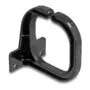 Delock Kabelbügel 83 x 60 mm mit Montageplatte schwarz
