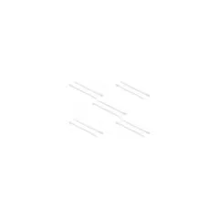 Delock Kabelbinder mit Befestigungsöse L 160 x B 4.8 mm weiß 10 Stück