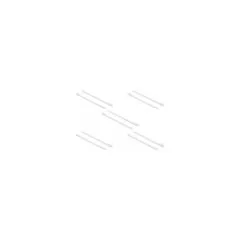 Delock Kabelbinder mit Befestigungsöse L 300 x B 7.6 mm weiß 10 Stück