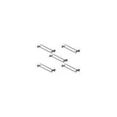 Delock Kabelbinder mit Beschriftungsfeld L 200 x B 2.5 mm schwarz 10 Stück