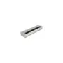 Delock Kabeldurchführung für Tischeinbau mit Bürste 300 x 80 x 28 mm silber