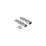 Delock Kabelkanal für Schreibtisch 740 x 75 mm höhenverstellbar silber