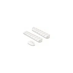 Delock Kabelkanal für Schreibtisch 740 x 75 mm höhenverstellbar weiß