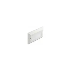 Delock Kabelmanagement Abdeckblende 146 x 86 mm mit weißen Bürstenstreifen