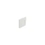 Delock Kabelmanagement Abdeckblende 86 x 86 mm mit weißen Bürstenstreifen