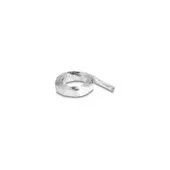 Delock Kabelschlauch aus Glasfasergeflecht und Aluminium 2 m x 10 mm