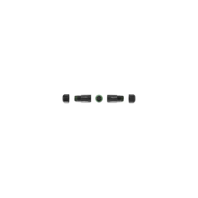 Delock Kabelverbinder RJ45 Buchse zu RJ45 Buchse Cat.6 mit M16 Gewinde IP68 staub- und wasserdicht — image 3