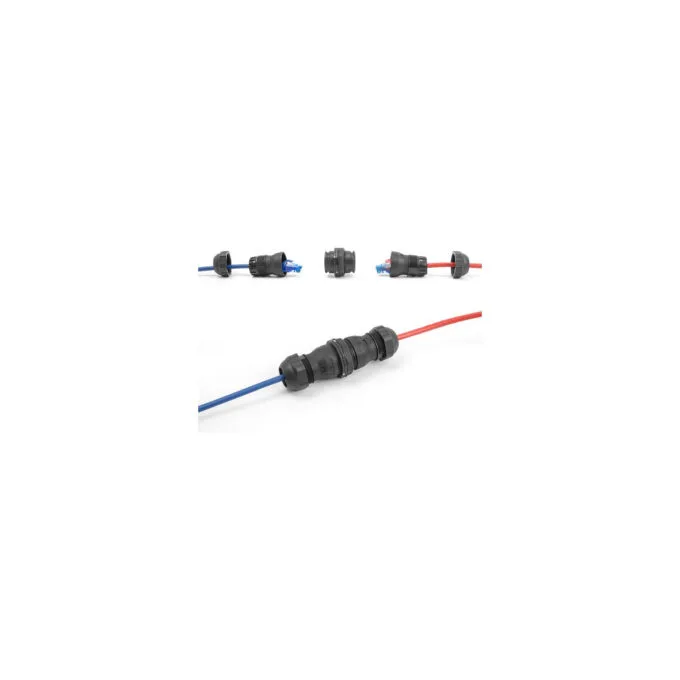 Delock Kabelverbinder RJ45 Buchse zu RJ45 Buchse Cat.6A IP68 staub- und wasserdicht — image 2