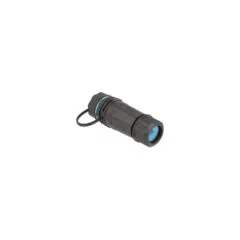 Delock Kabelverbinder RJ45 Buchse zu RJ45 Buchse Cat.6A mit Gehäuse und Verschlusskappe wasserfest