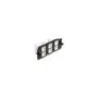 Delock Keystone Adapter Panel 6 Port schwarz