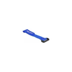 Delock Klett-Kabelbinder mit Schlaufe L 150 x B 20 mm blau 5 Stück