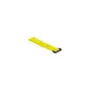 Delock Klett-Kabelbinder mit Schlaufe und Befestigungsöse L 190 x B 25 mm gelb 5 Stück