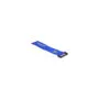 Delock Klett-Kabelbinder mit Schlaufe und Befestigungsöse L 280 x B 38 mm blau 3 Stück